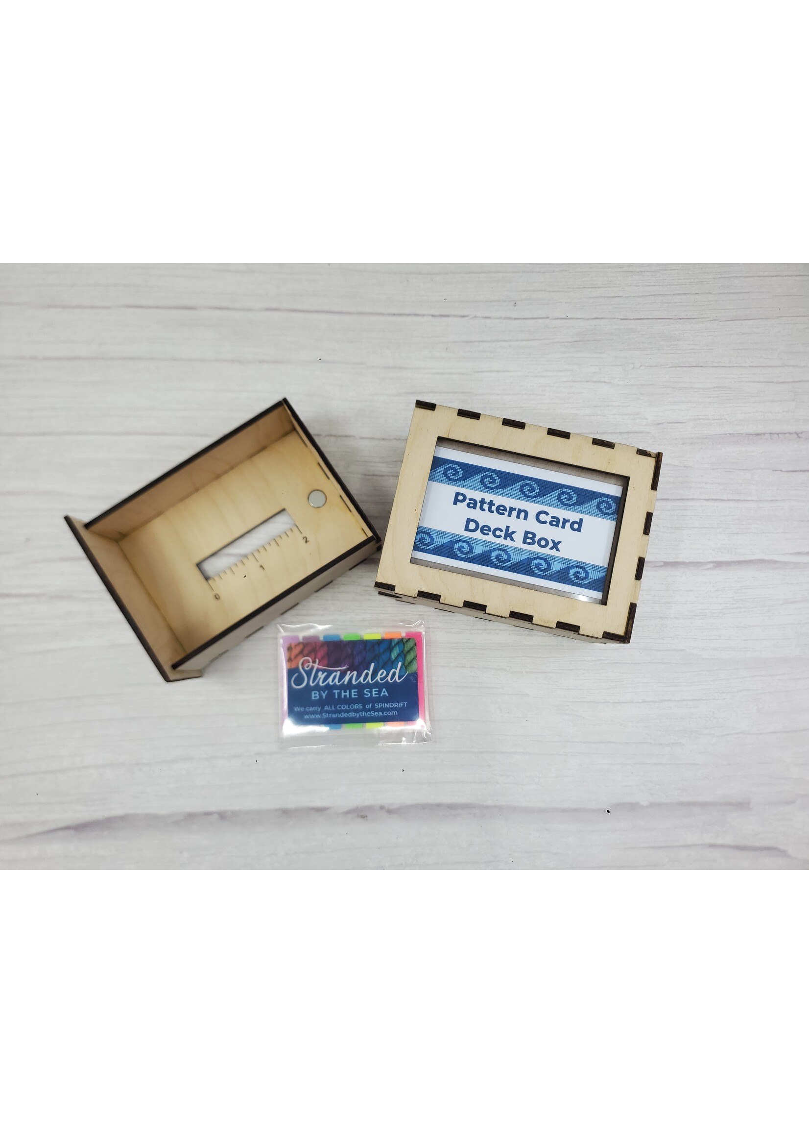 Stranded by the Sea Pattern Card Deck Box