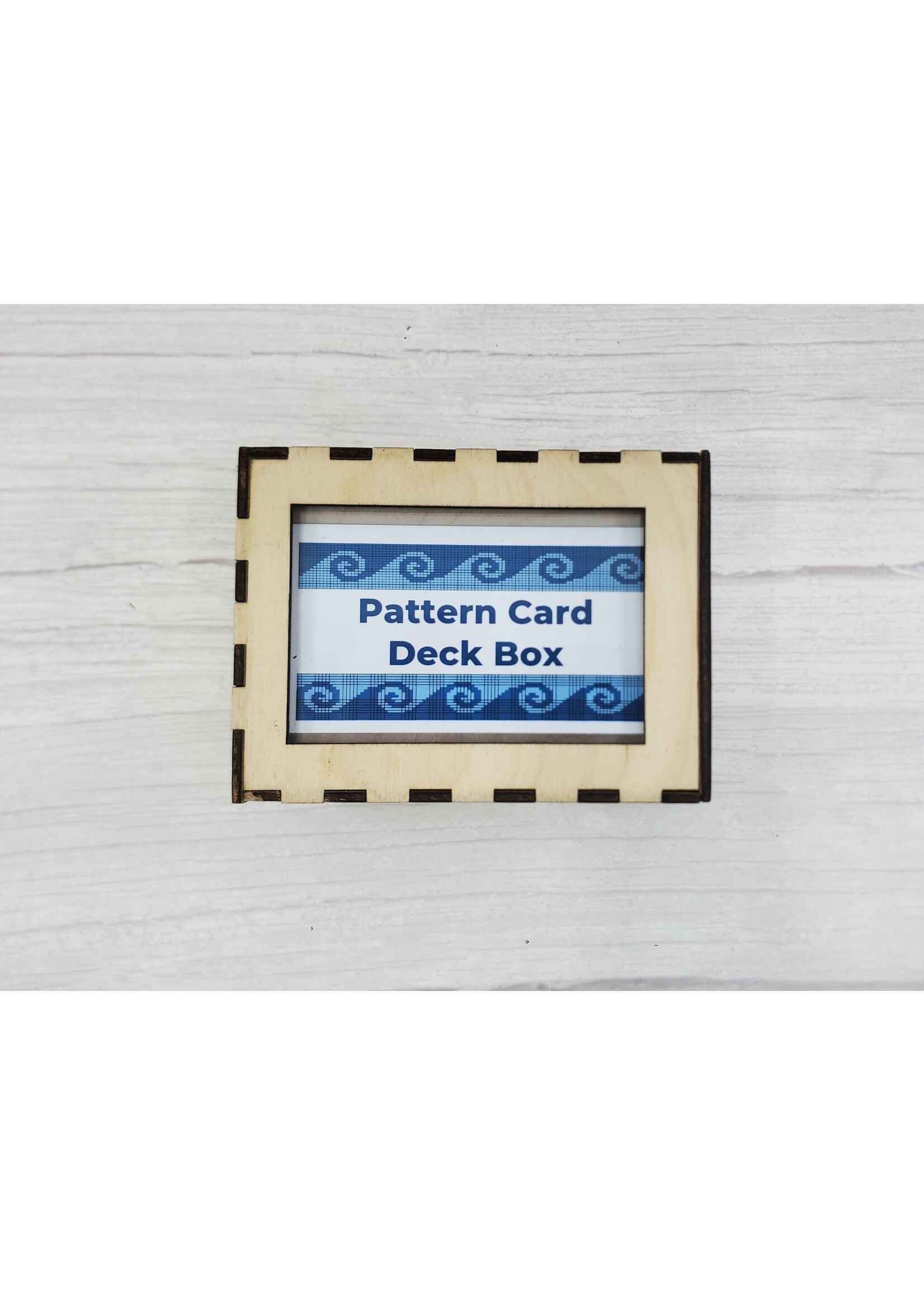Stranded by the Sea Pattern Card Deck Box