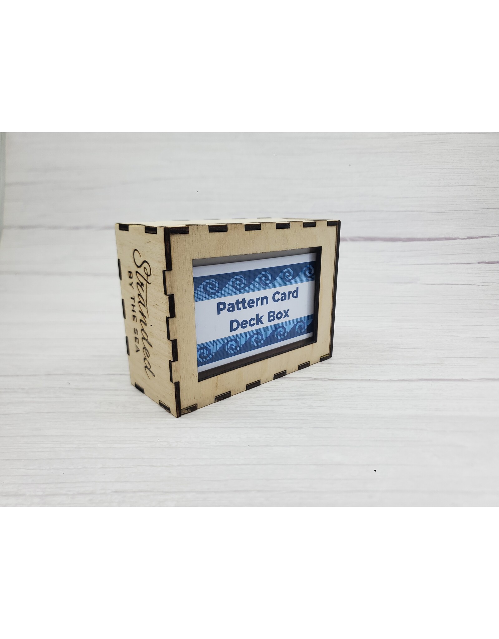 Stranded by the Sea Pattern Card Deck Box