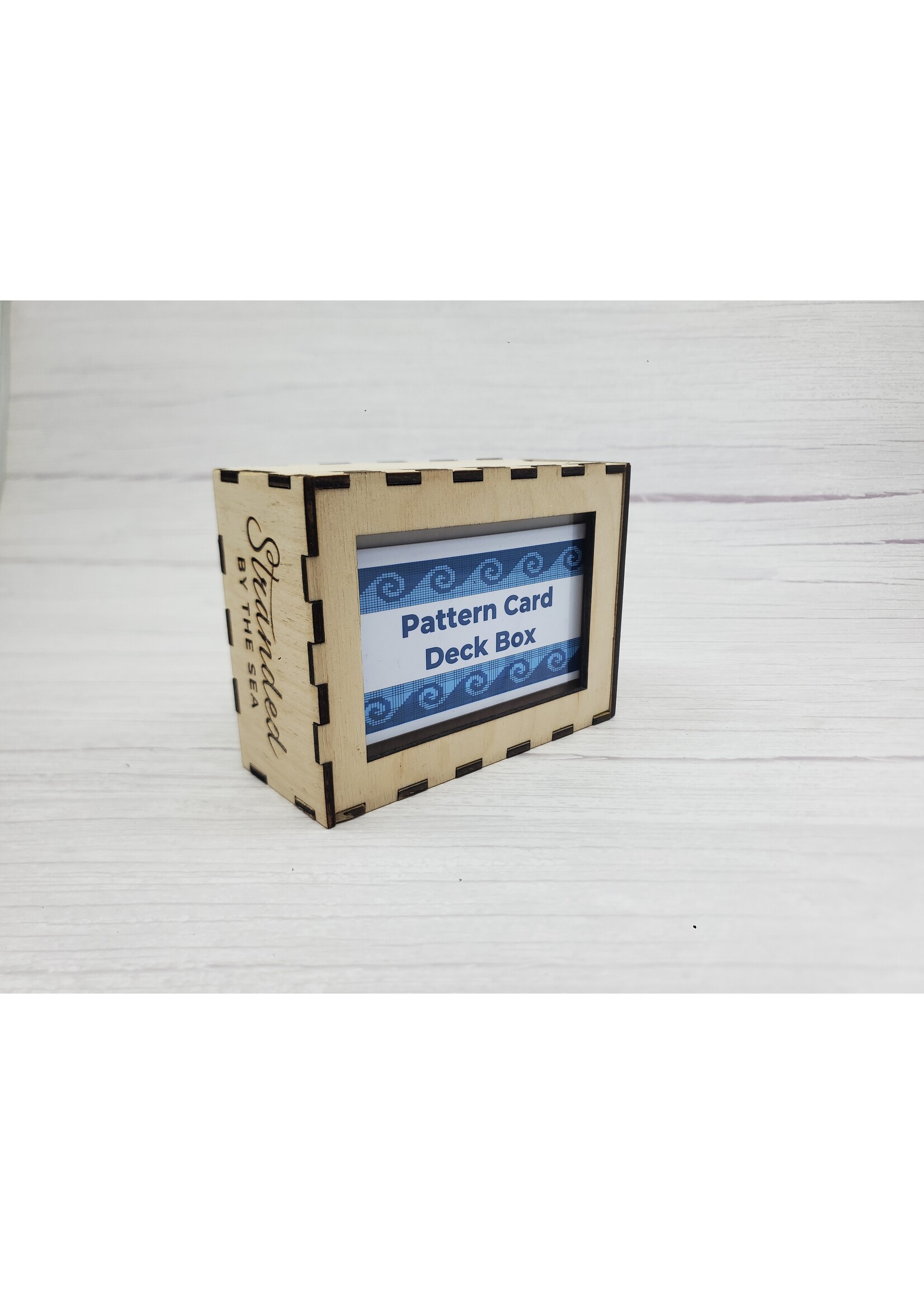 Stranded by the Sea Pattern Card Deck Box