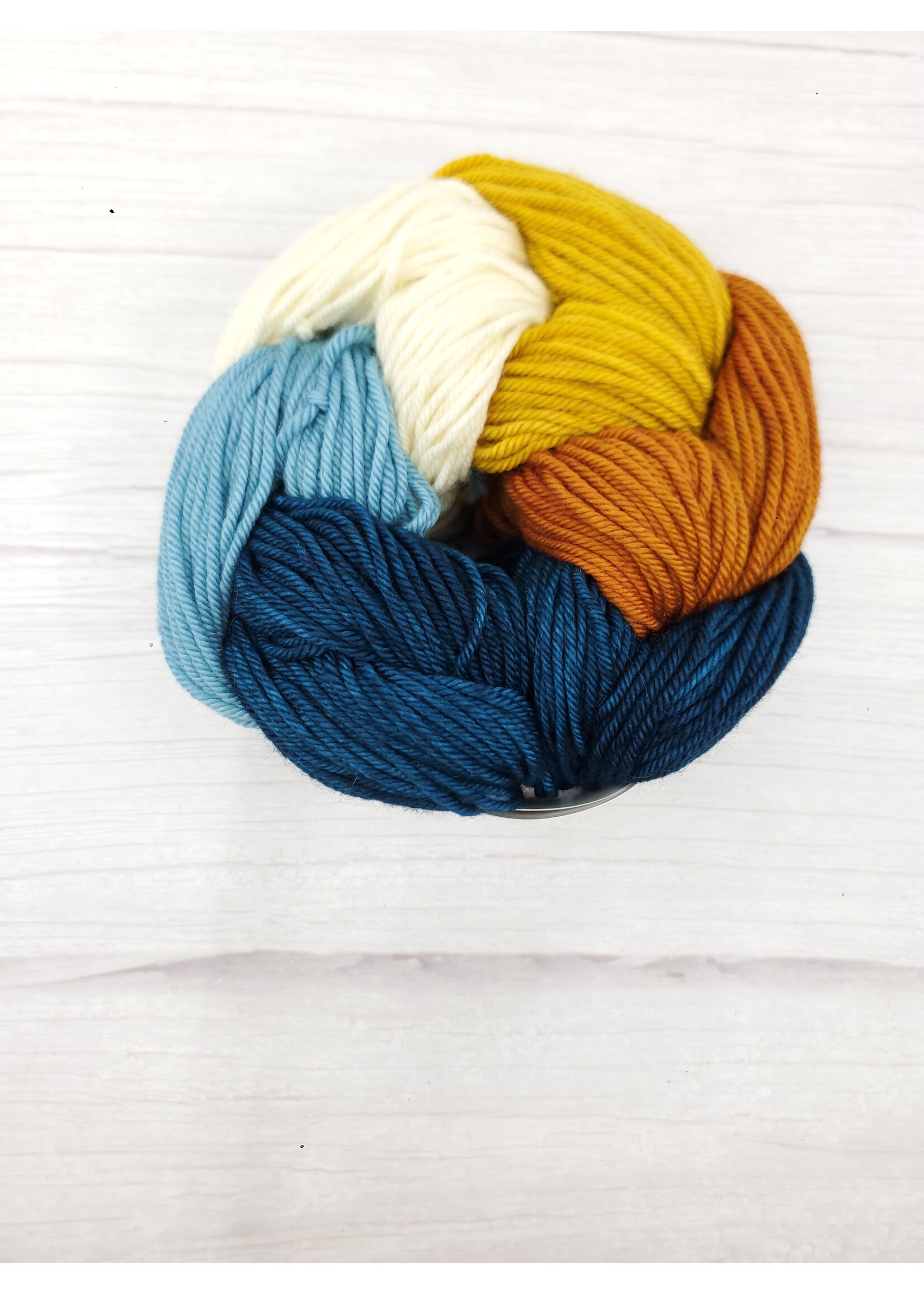 Stranded Studio Shetland Wool Week Kit 2025 in Narwhal
