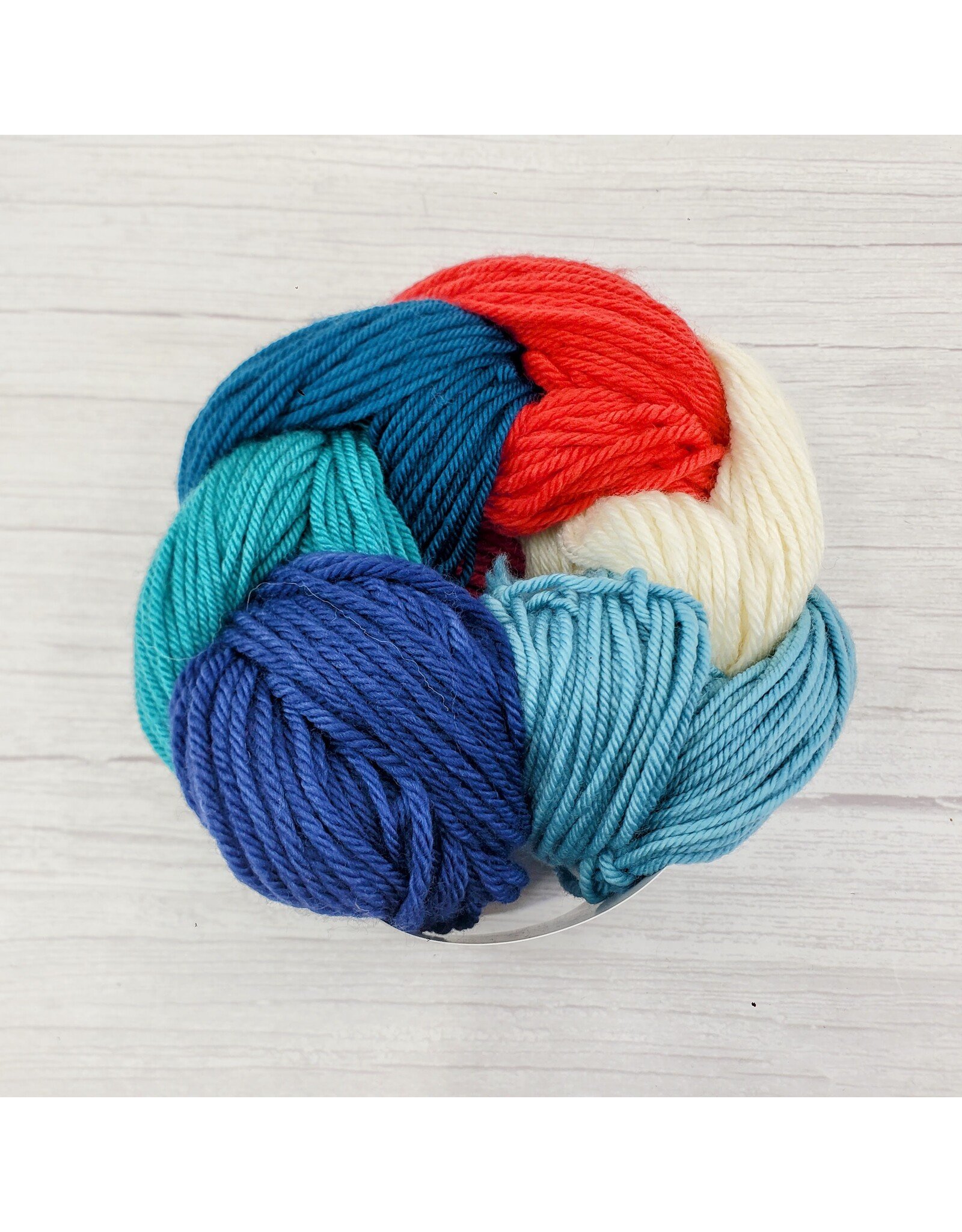 Stranded Studio Shetland Wool Week Kit 2025 in Narwhal