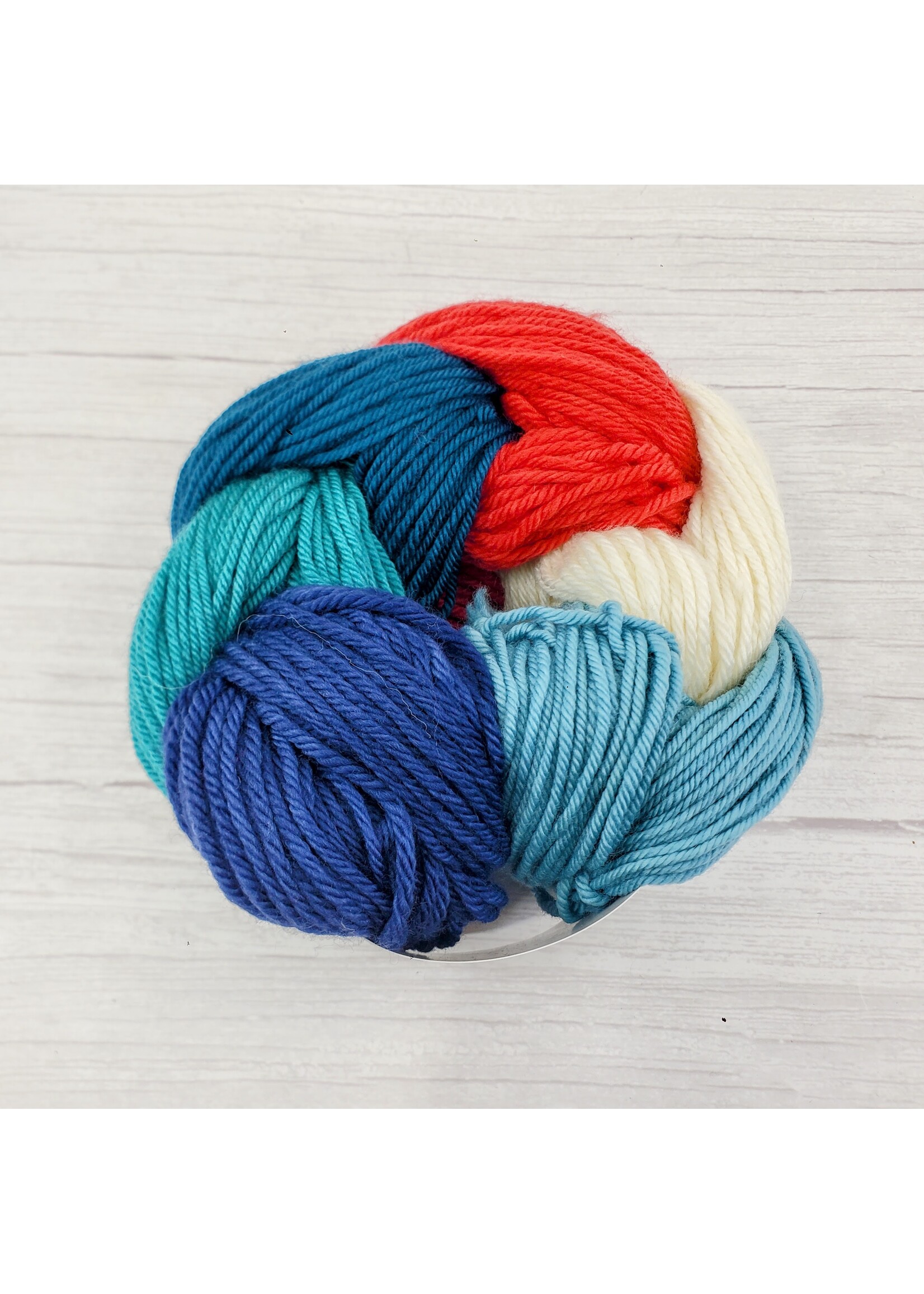 Stranded Studio Shetland Wool Week Kit 2025 in Narwhal