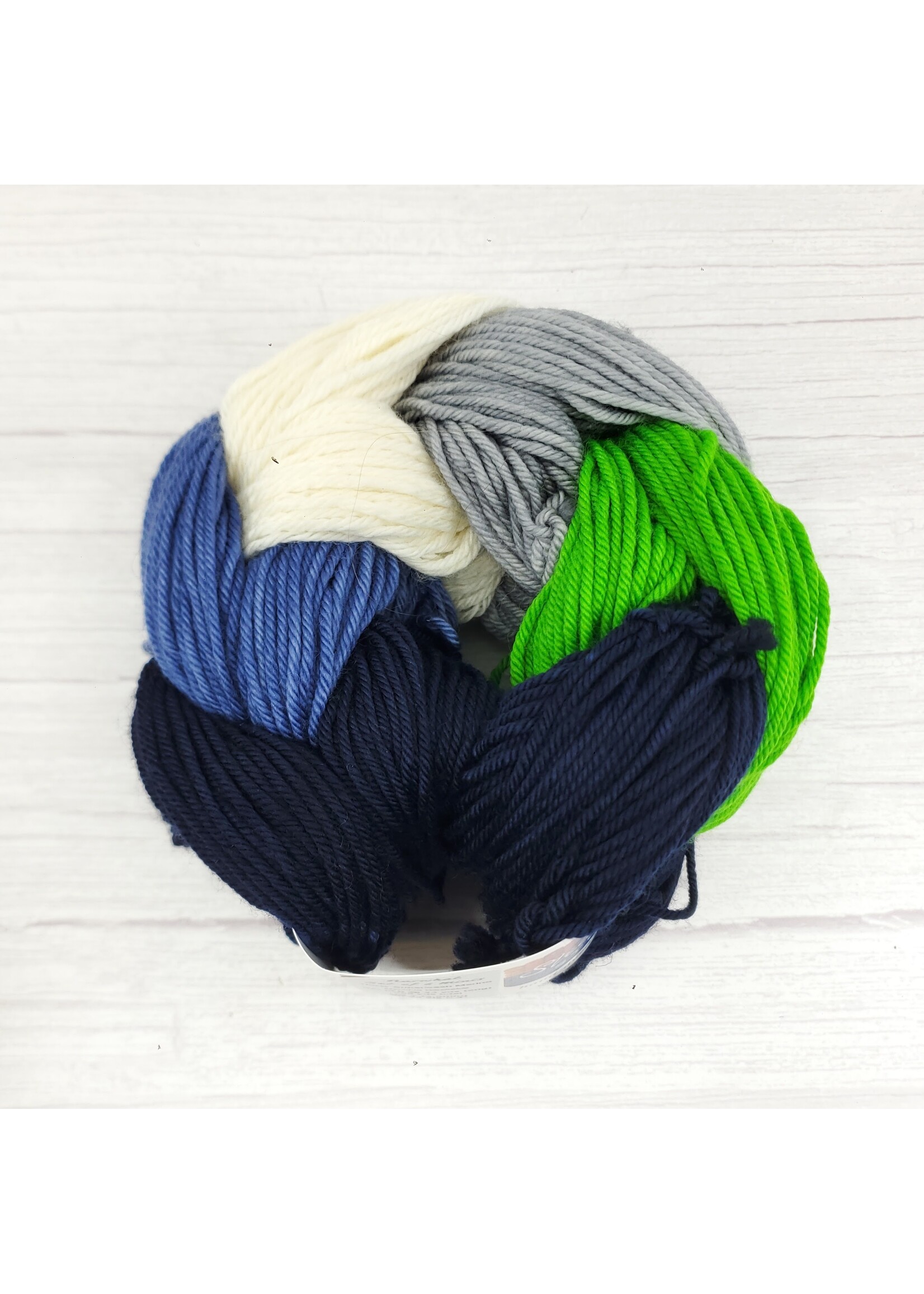 Stranded Studio Shetland Wool Week Kit 2025 in Narwhal