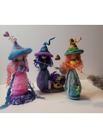 Kerri Kirk Instructor Class Needle Felted Figures