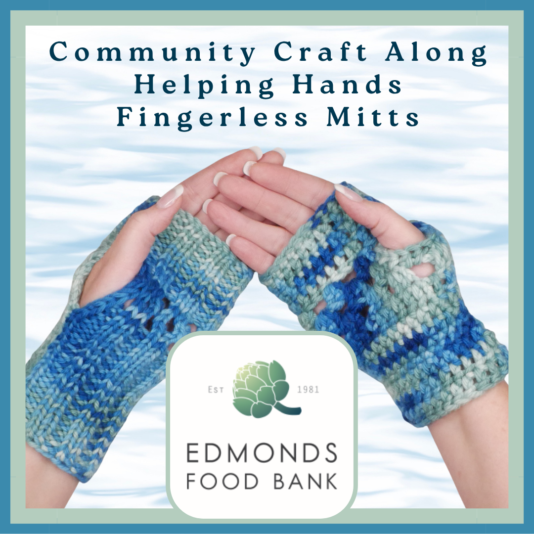 Community Craft Along benefiting the Edmonds Food Bank