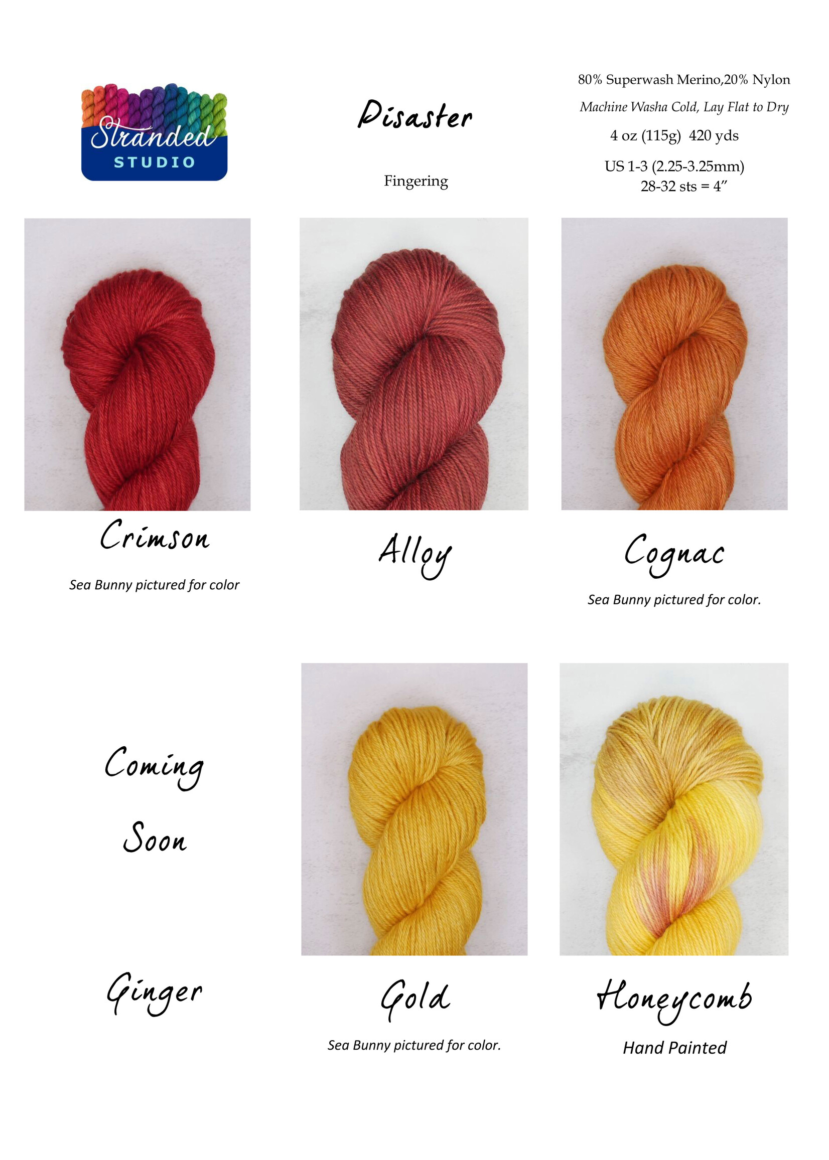 Stranded Studio Pisaster 115g