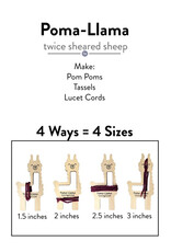 twice sheared sheep tss Poma-Llama Tassel Cord Maker