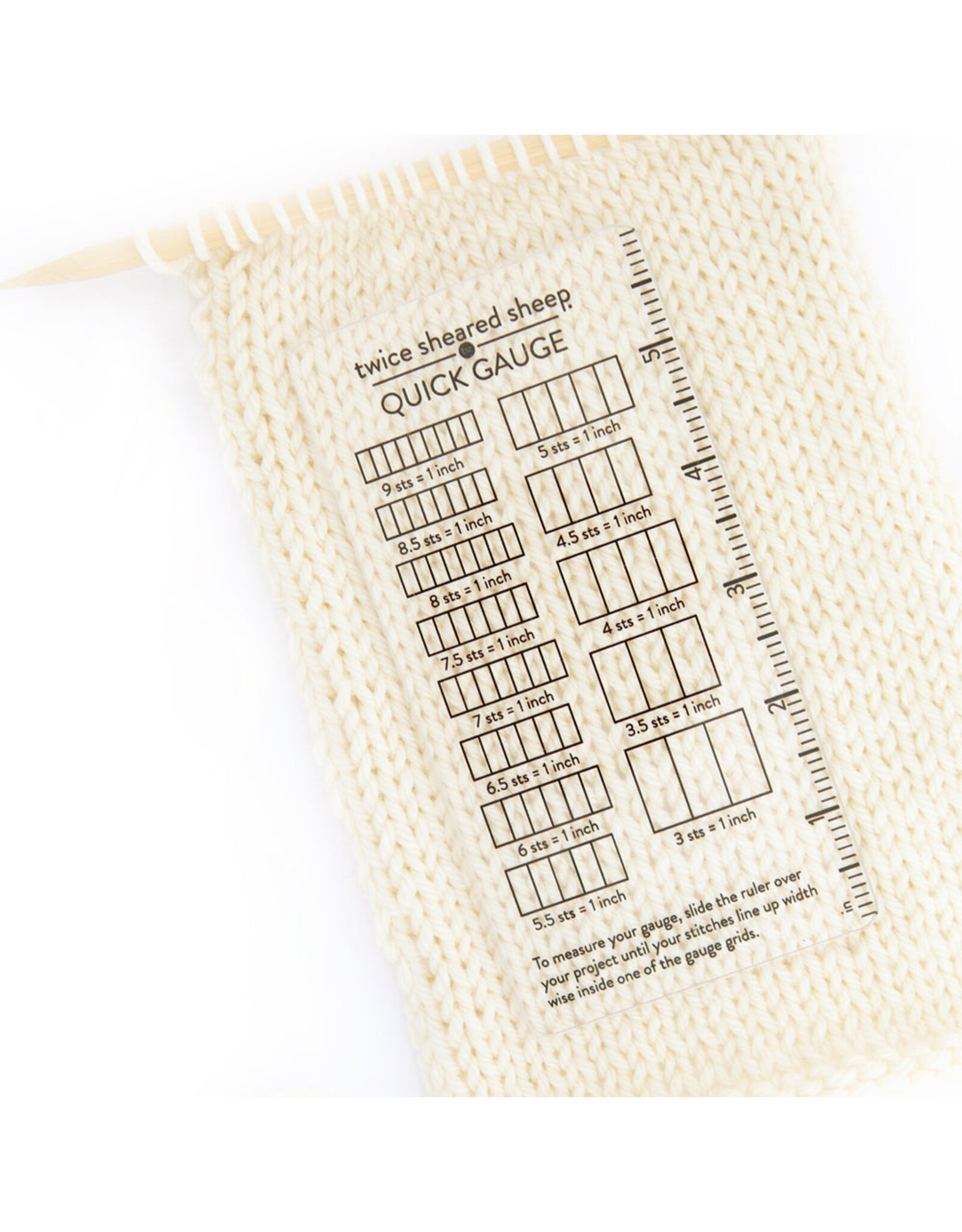 twice sheared sheep tss Quick Gauge Ruler