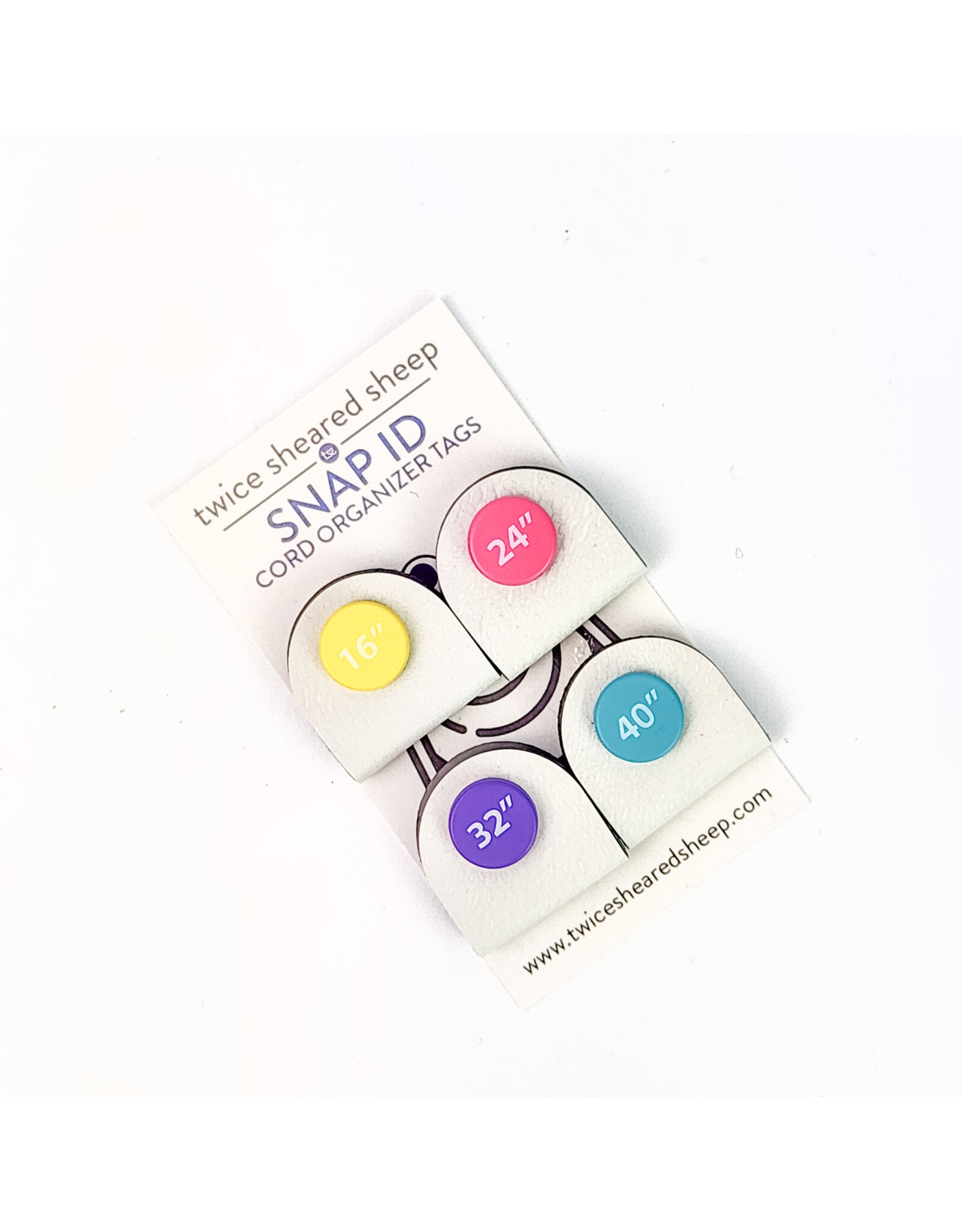 twice sheared sheep tss Snap ID Cord Organizer Tags