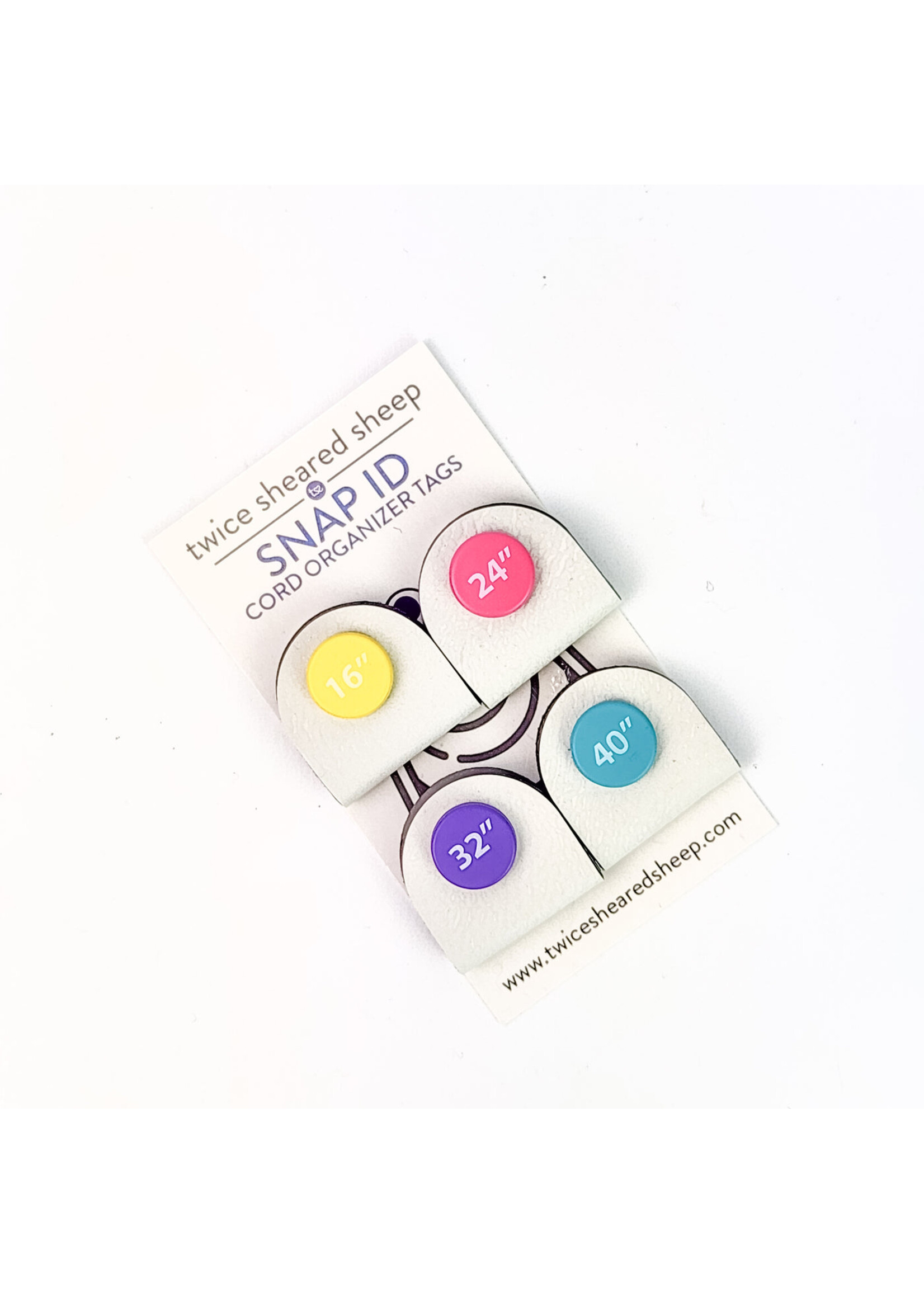 twice sheared sheep tss Snap ID Cord Organizer Tags