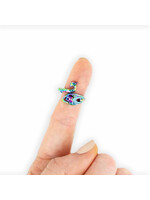 twice sheared sheep tss Rainbow Peacock Tension Ring