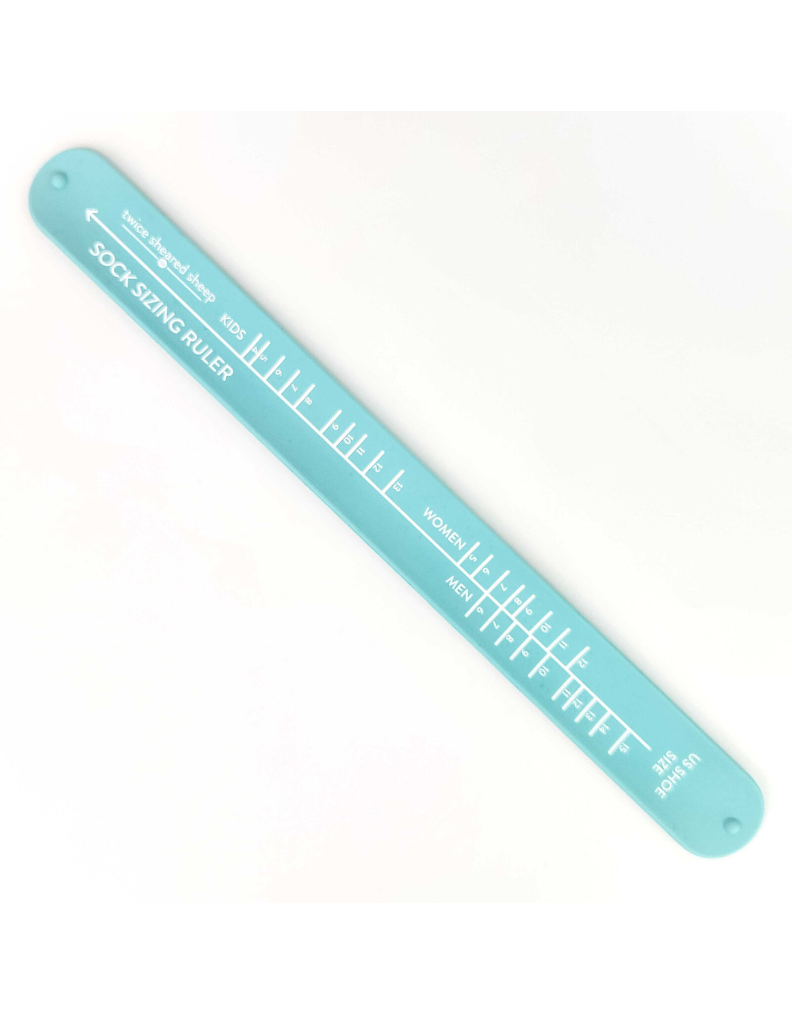 twice sheared sheep tss Sock Sizing Ruler