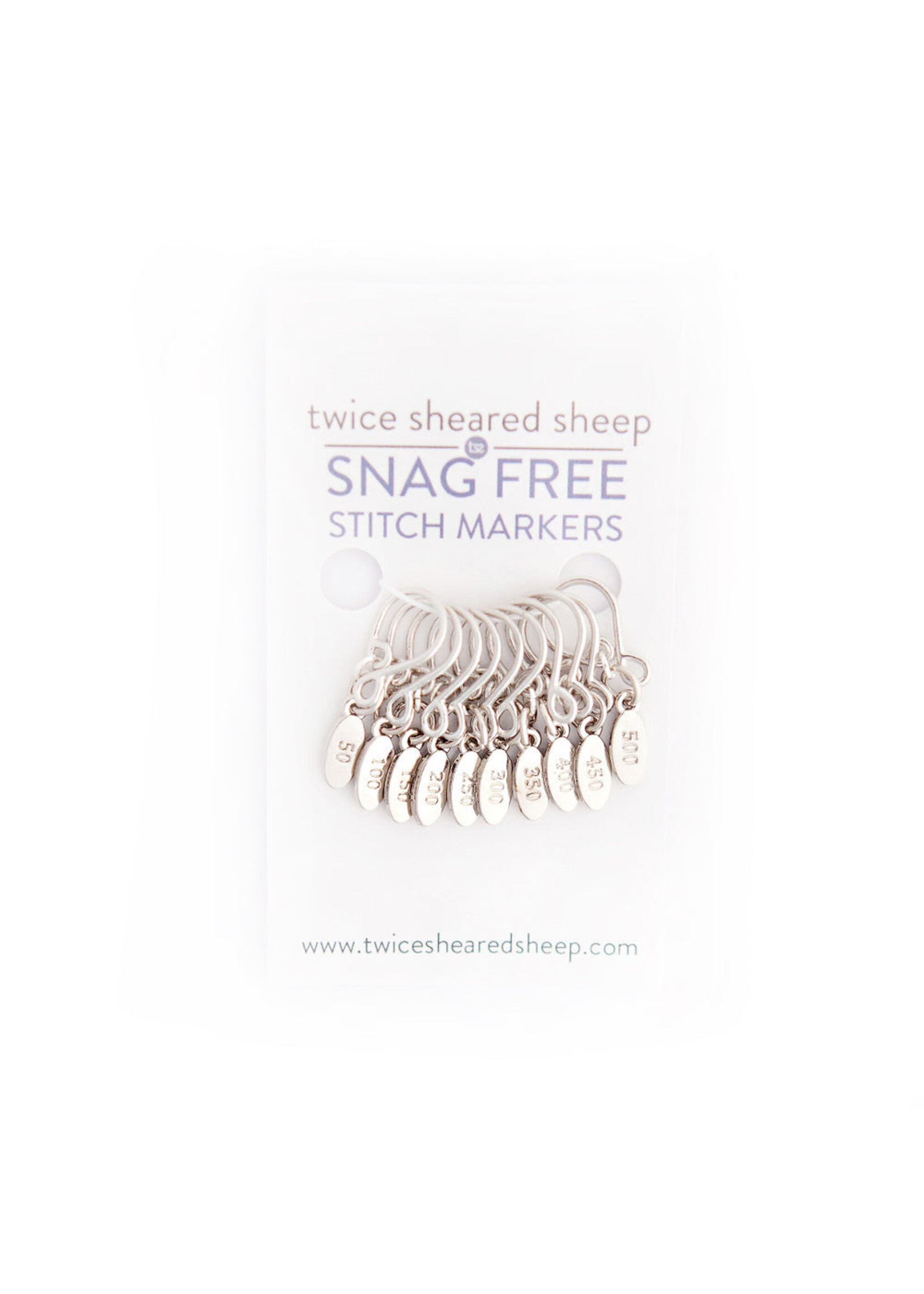 twice sheared sheep tss Stitch Markers Infinity Cast On Counting Large (US 10.5)