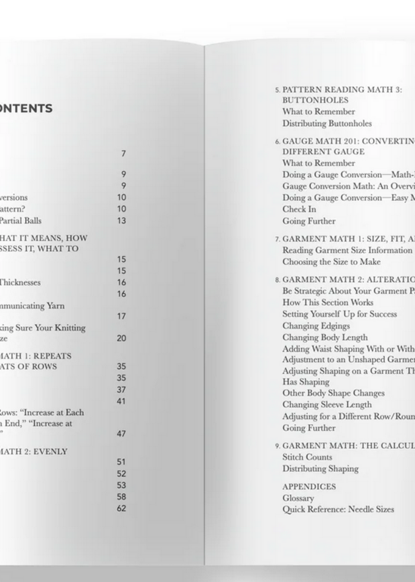 Kate Atherley Math for Knitters by Kate Atherley