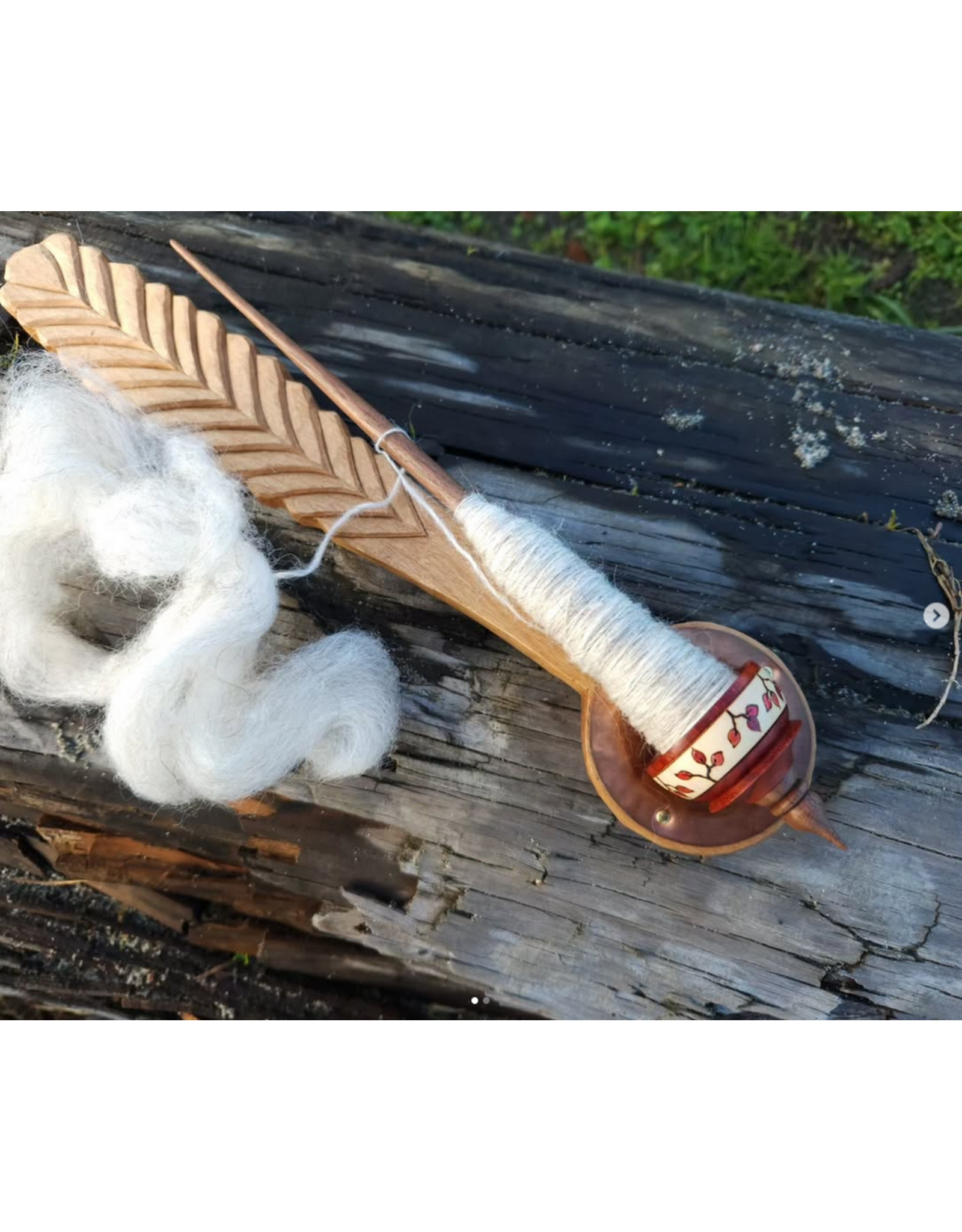 Char Gascho, Instructor Spinning Class: Learn to Spin on Supported Spindle (90 min)