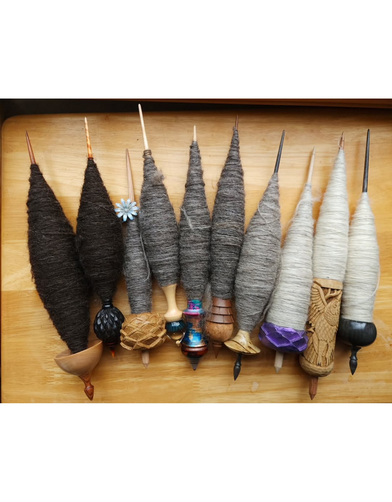 Char Gascho, Instructor Spinning Class: Learn to Spin on Supported Spindle (90 min)