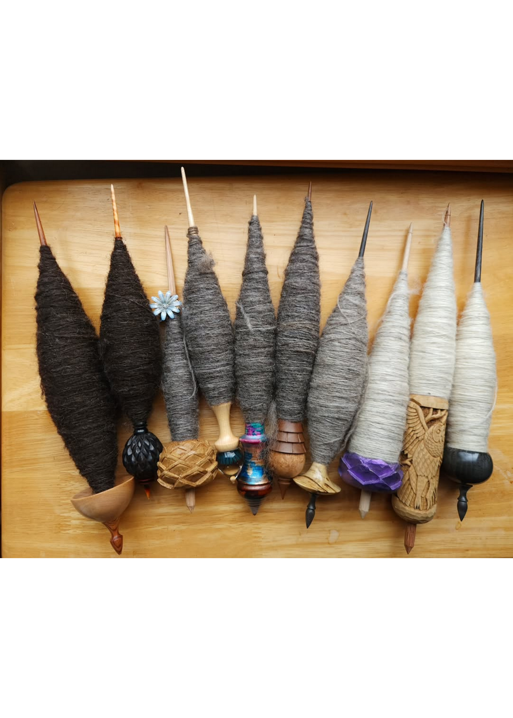 Char Gascho, Instructor Spinning Class: Spinning with Supported Spindles (90 min)