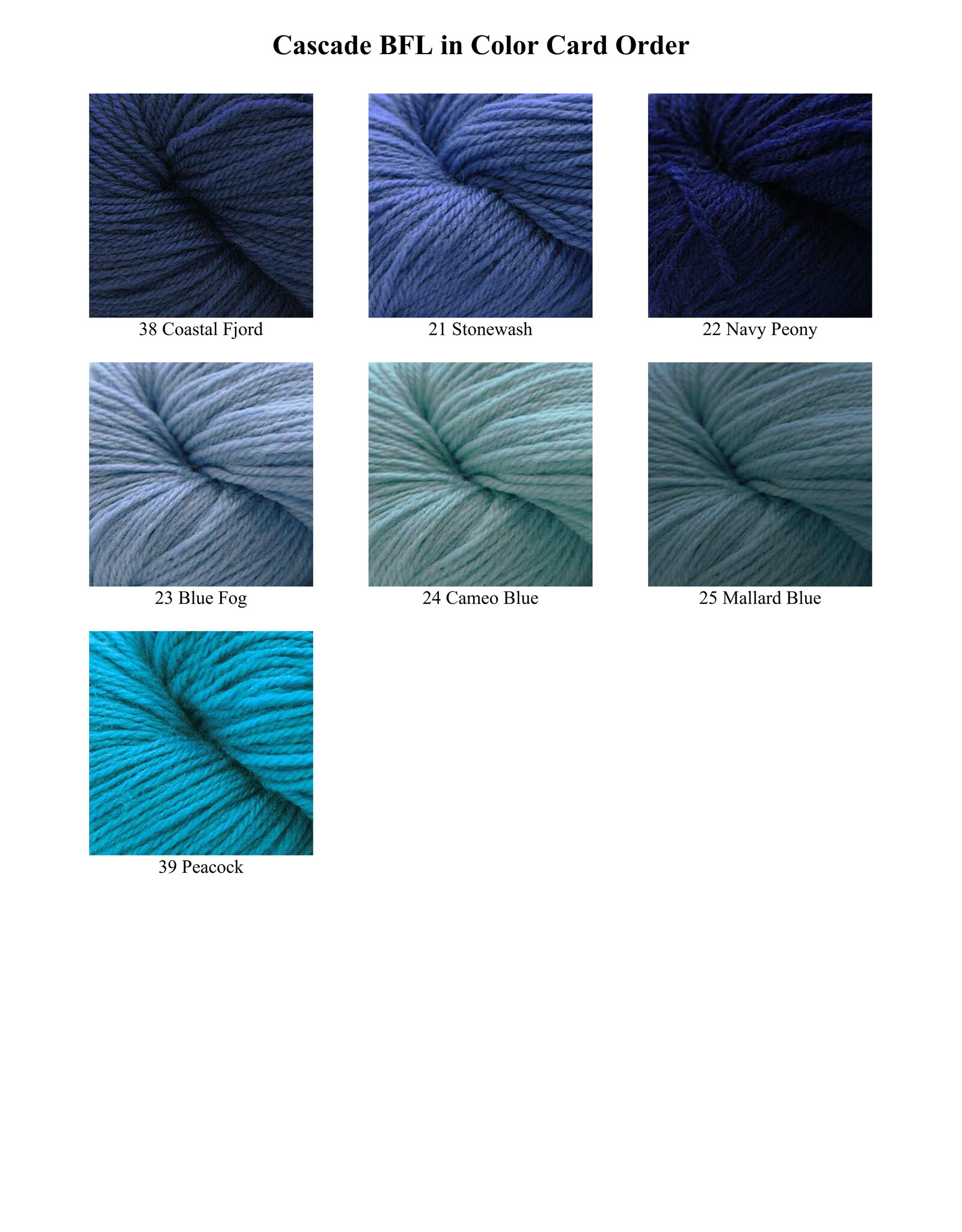 Cascade Yarns Cascade BFL