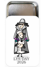 twice sheared sheep tss 2026 LYS Day Stitch Marker Tin