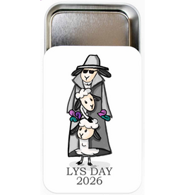 twice sheared sheep tss 2026 LYS Day Stitch Marker Tin