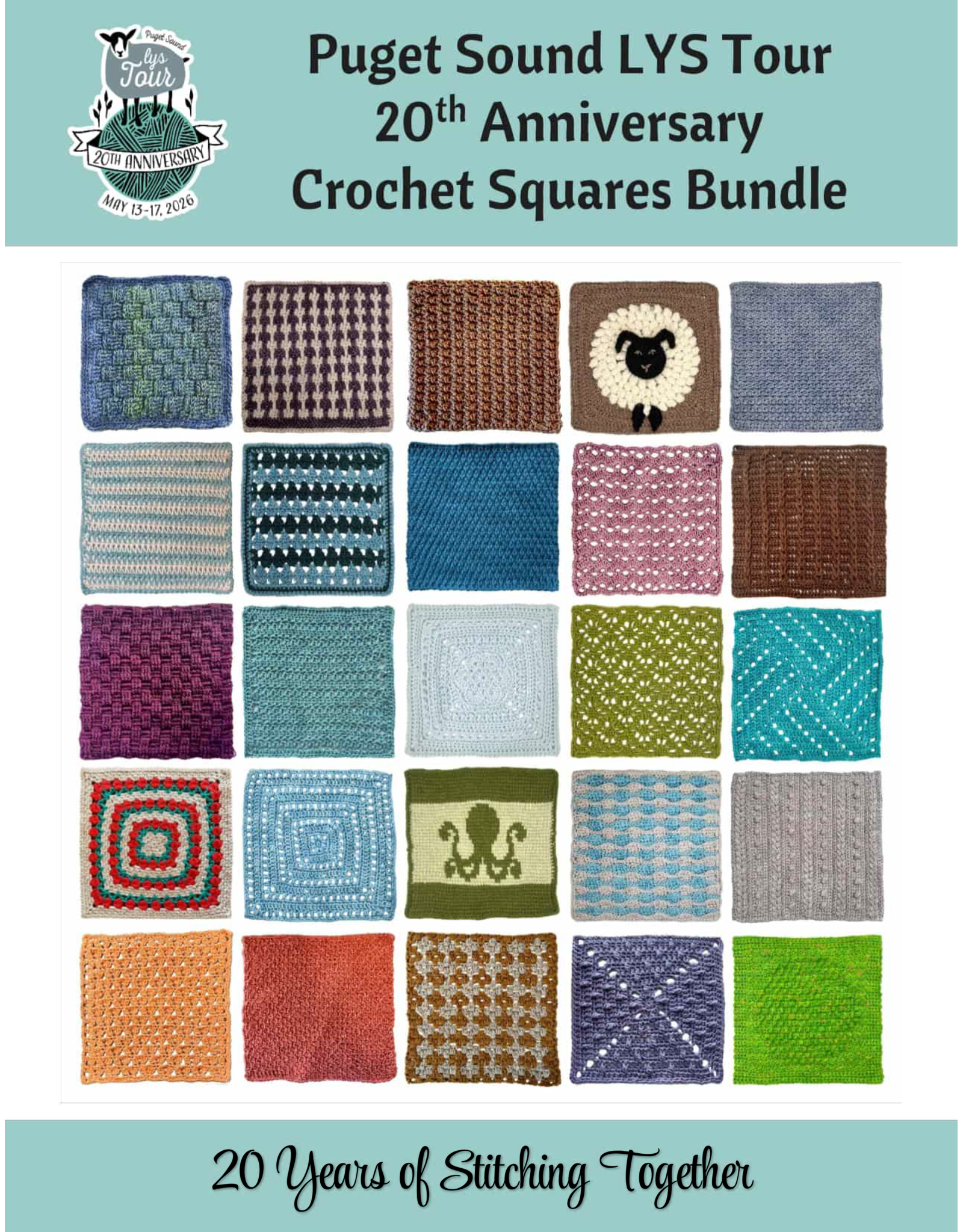 Stranded Studio Narwhal 100g Set 2026 LYS Tour Blanket Kit