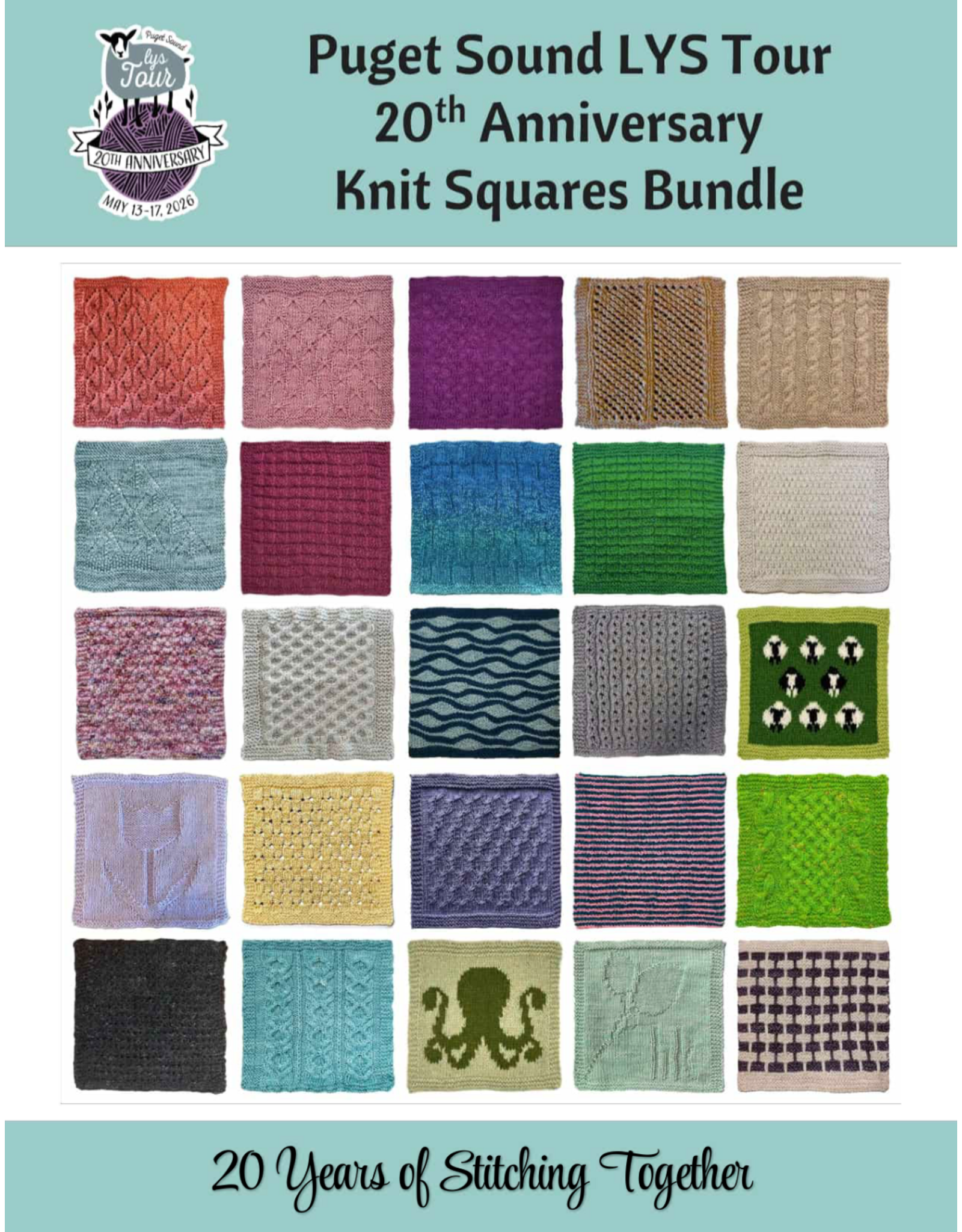 Stranded Studio Narwhal 100g Set 2026 LYS Tour Blanket Kit