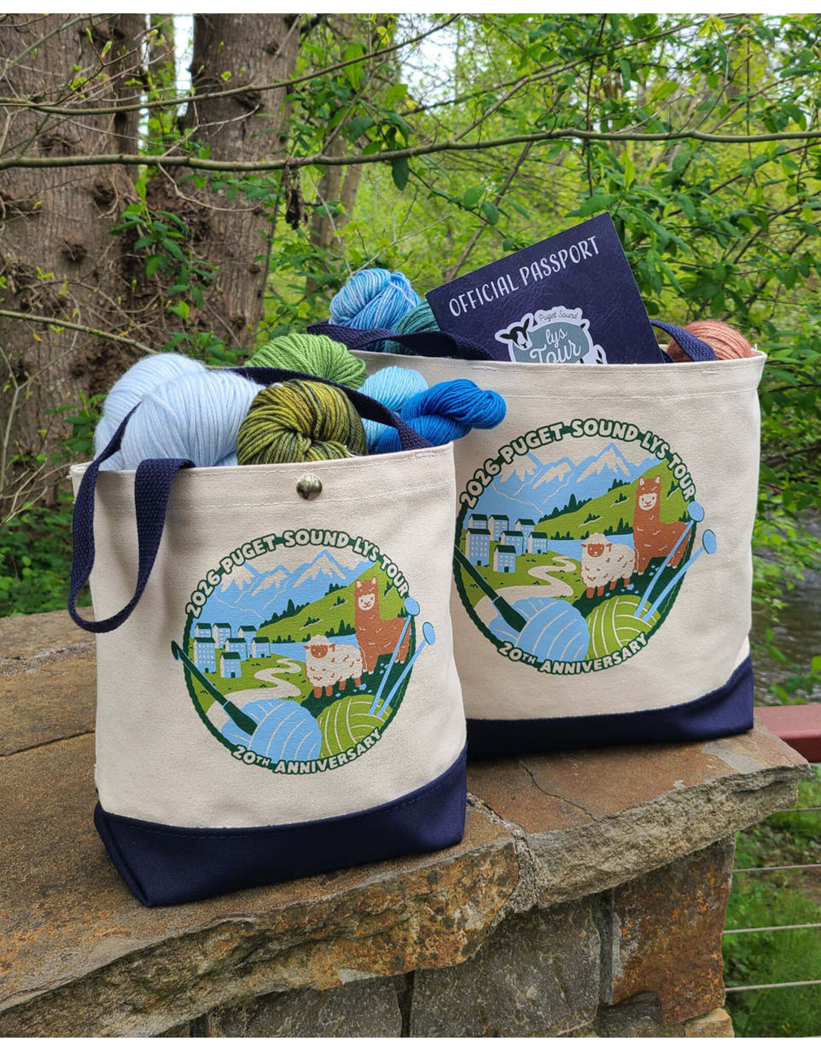 Puget Sound LYS Tour 2026 LYS Tour - Mini Tote