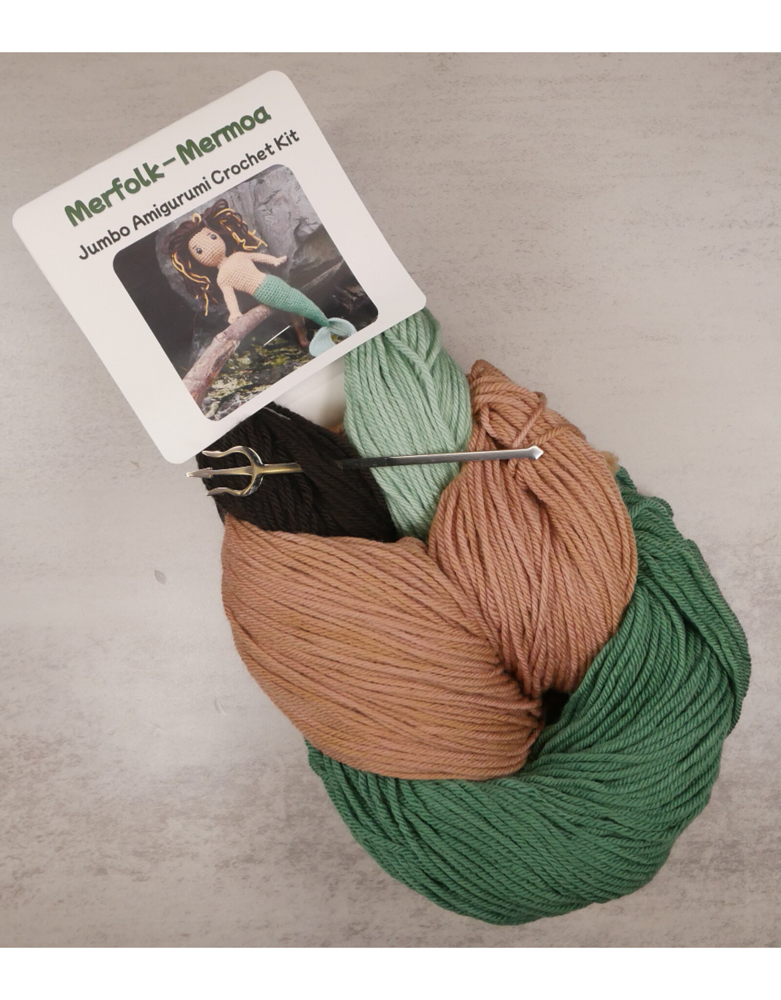 Stranded Studio Narwhal 100g Set 2026 LYS Tour Crochet - Jumbo Mermoa