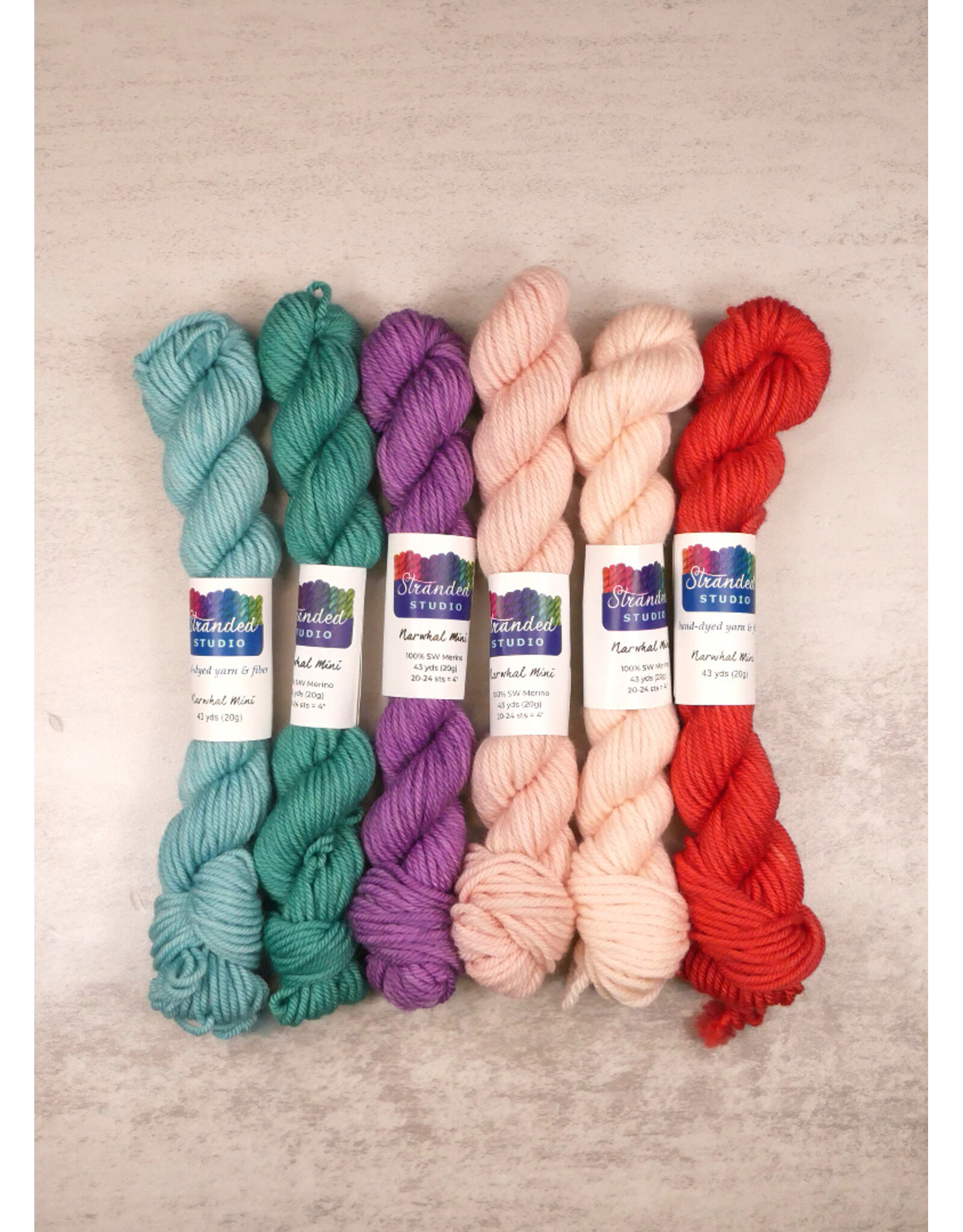 Stranded Studio Narwhal 20g Set 2026 LYS Tour Crochet - Meriel