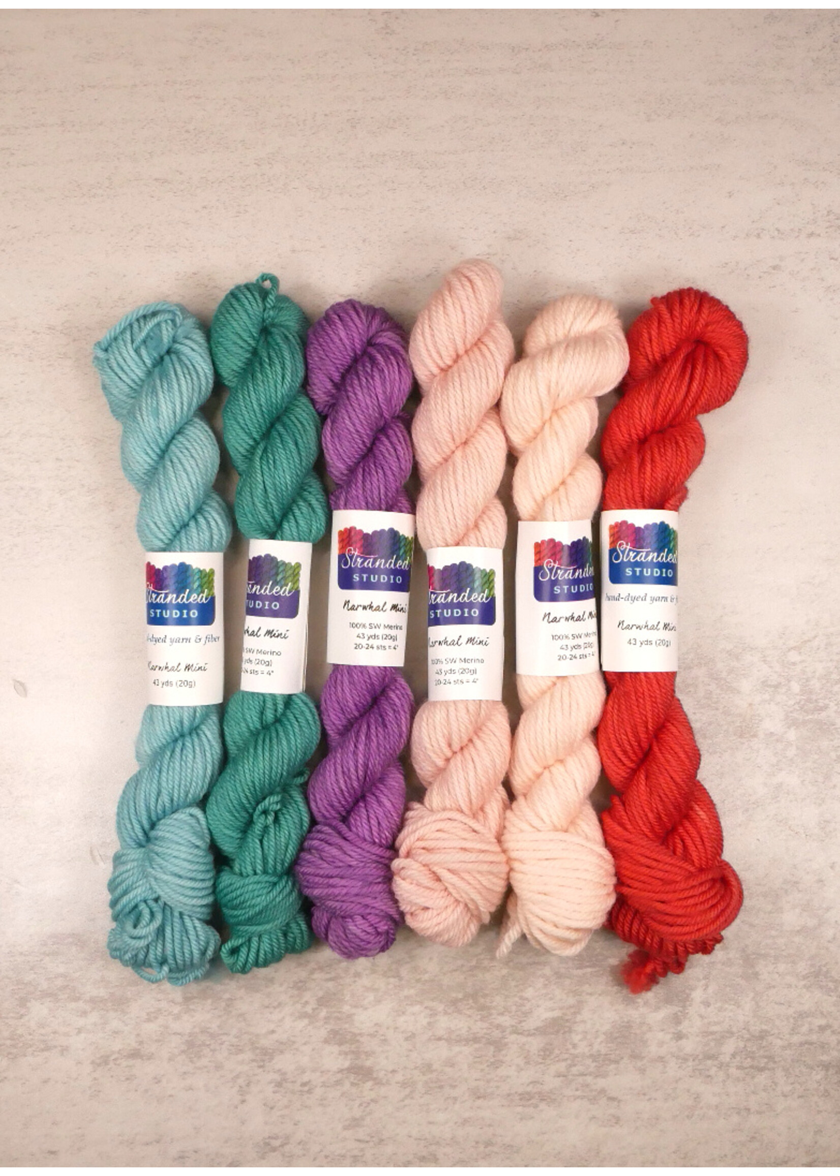 Stranded Studio Meriel Merfolk Narwhal 20g Mini Set