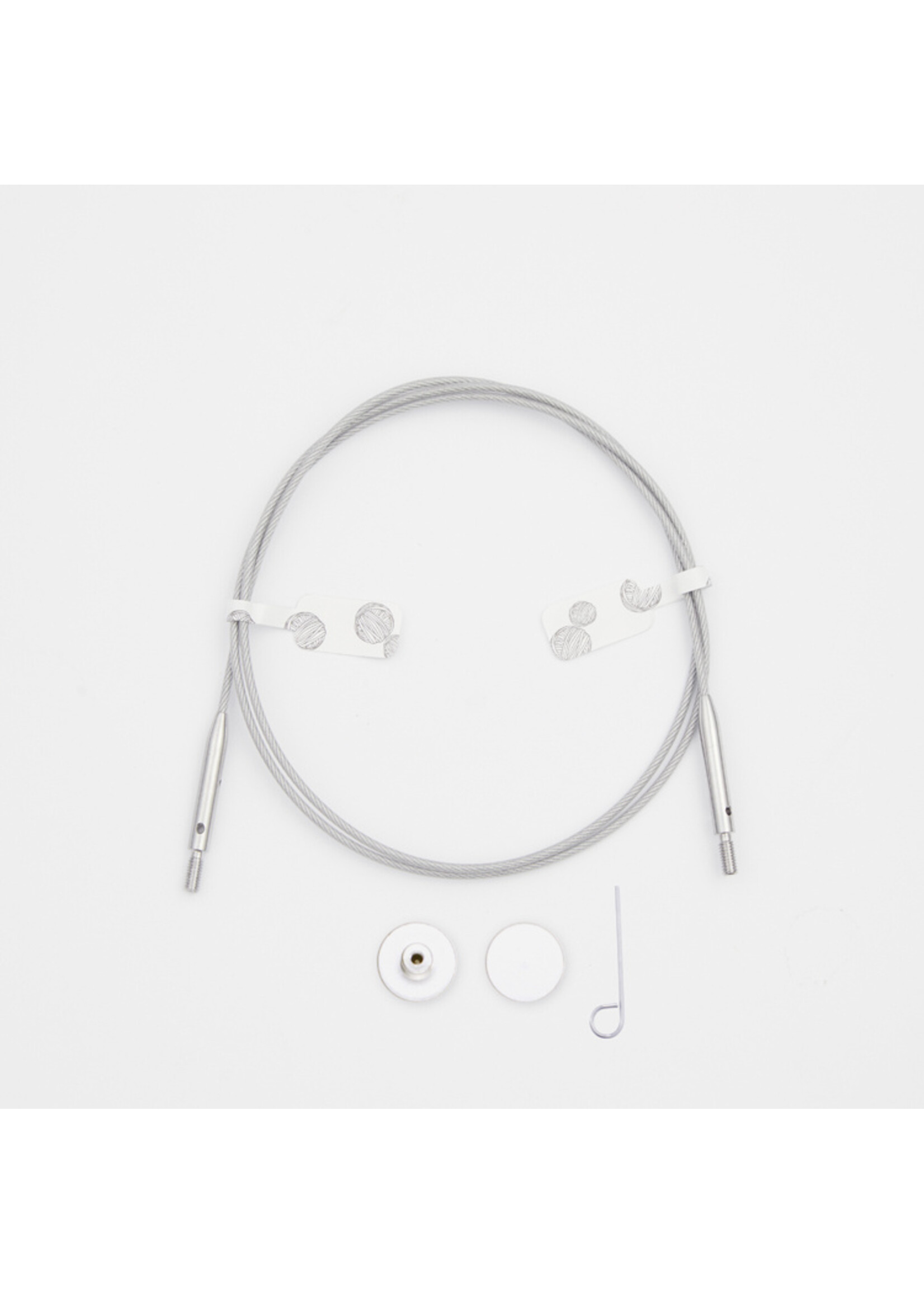 Knit Pro (formerly Knitter's Pride) KnitPro Stainless Steel IC Cable