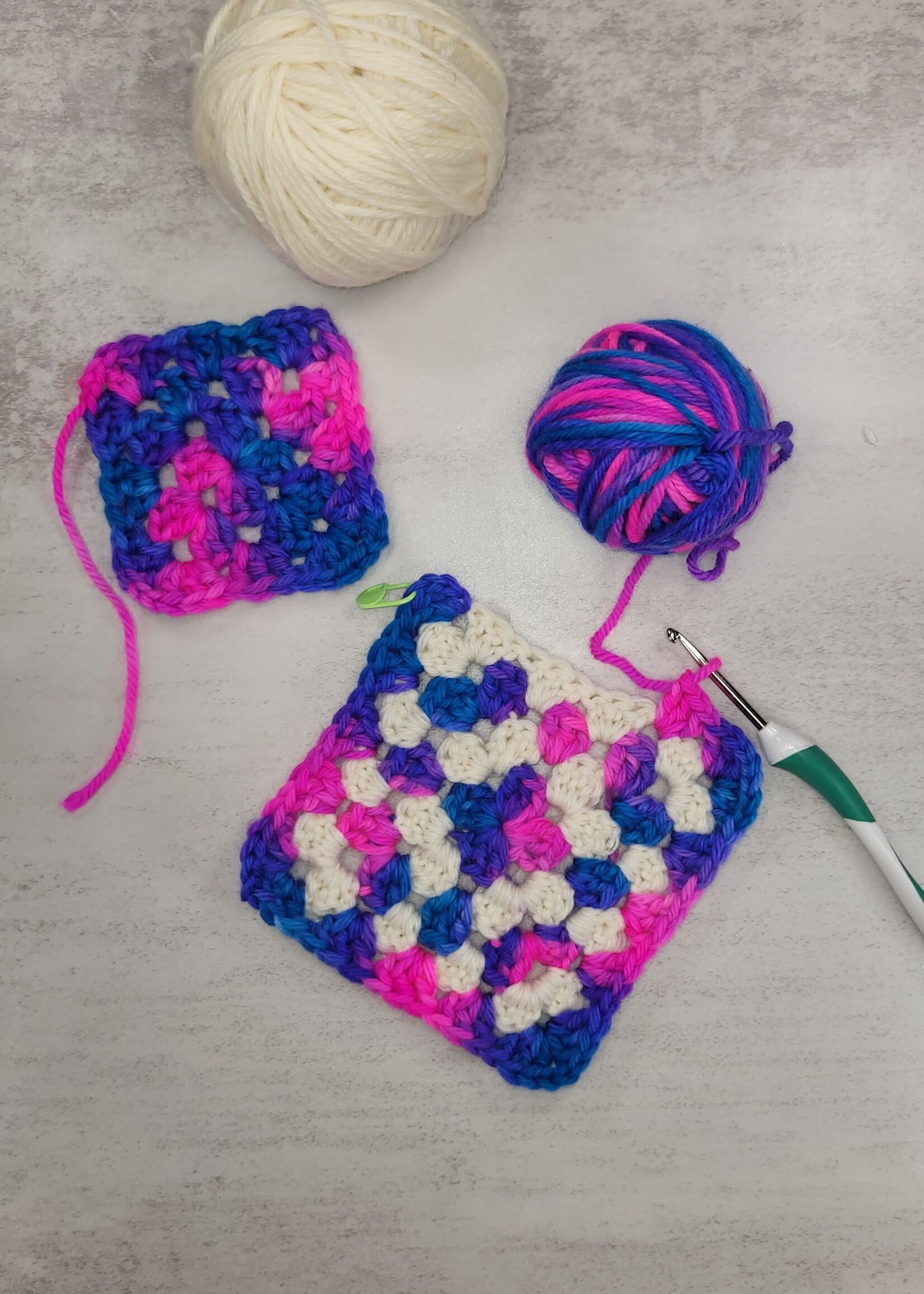 Stranded by the Sea Class: Learn to Crochet at Granny Square