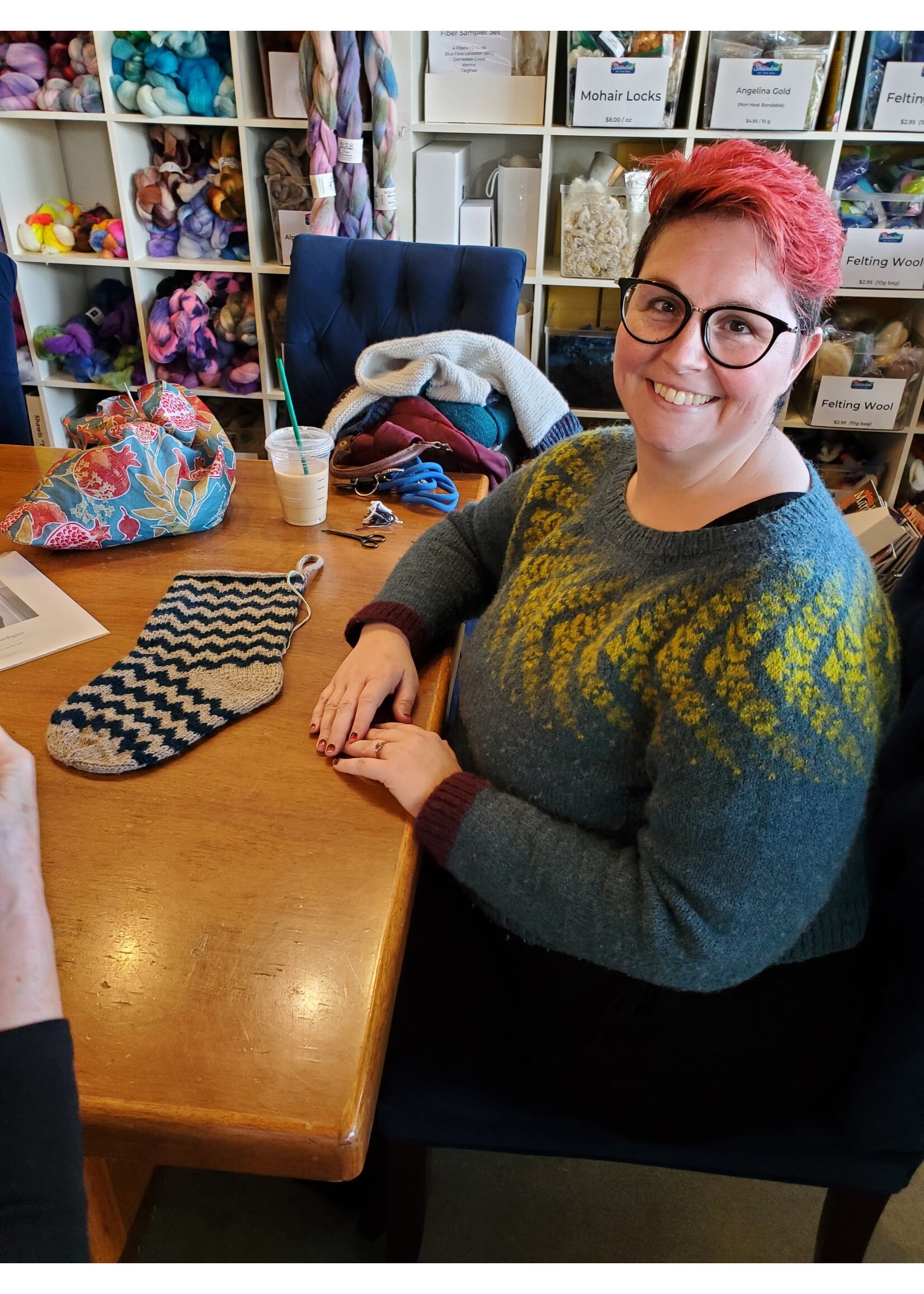 Sethany Knits Class: Doodle Holiday Stocking Planning 10/24/2026 Sat at 230pm