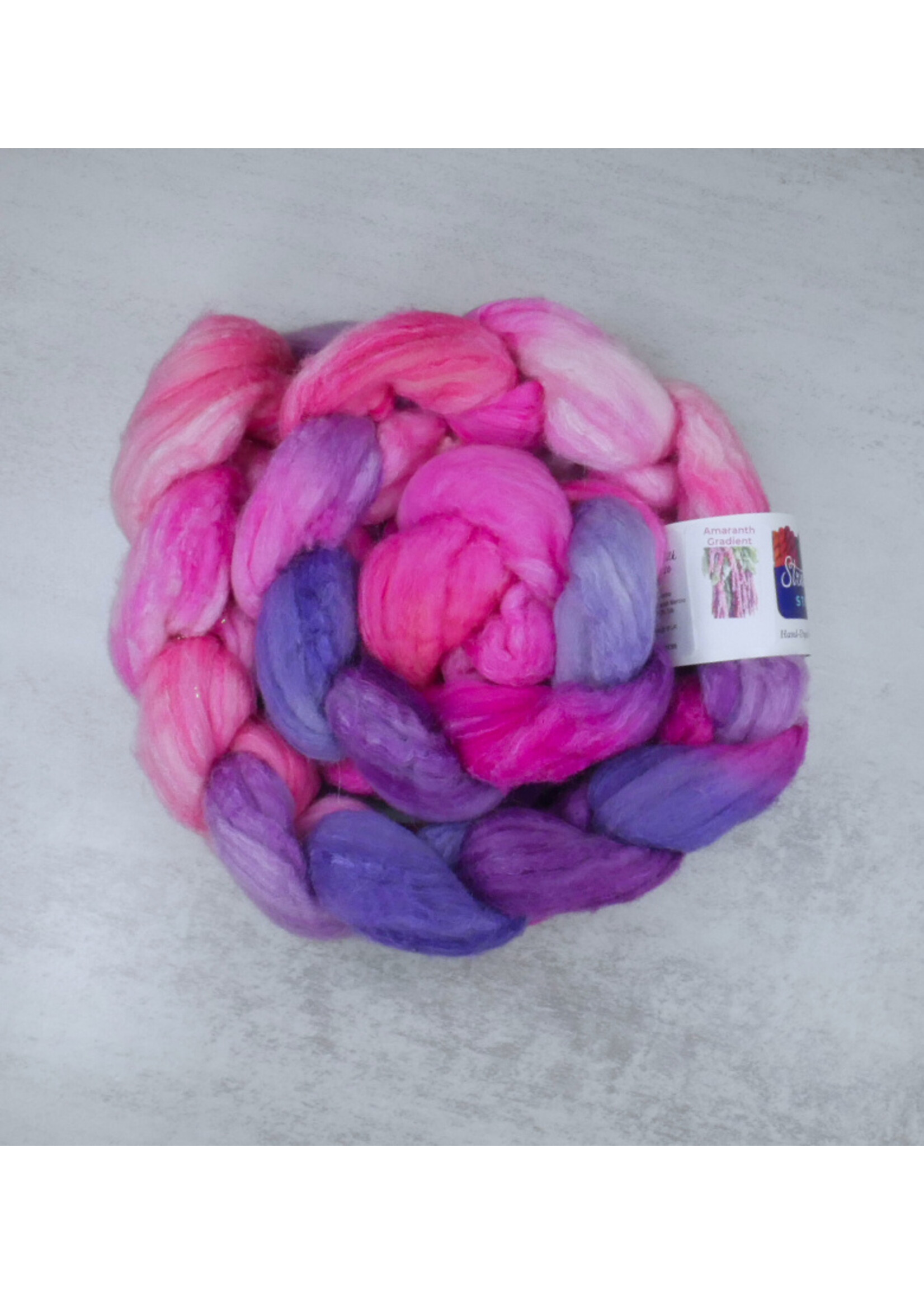 Stranded Studio Stranded Merino Silk Roving Amaranth