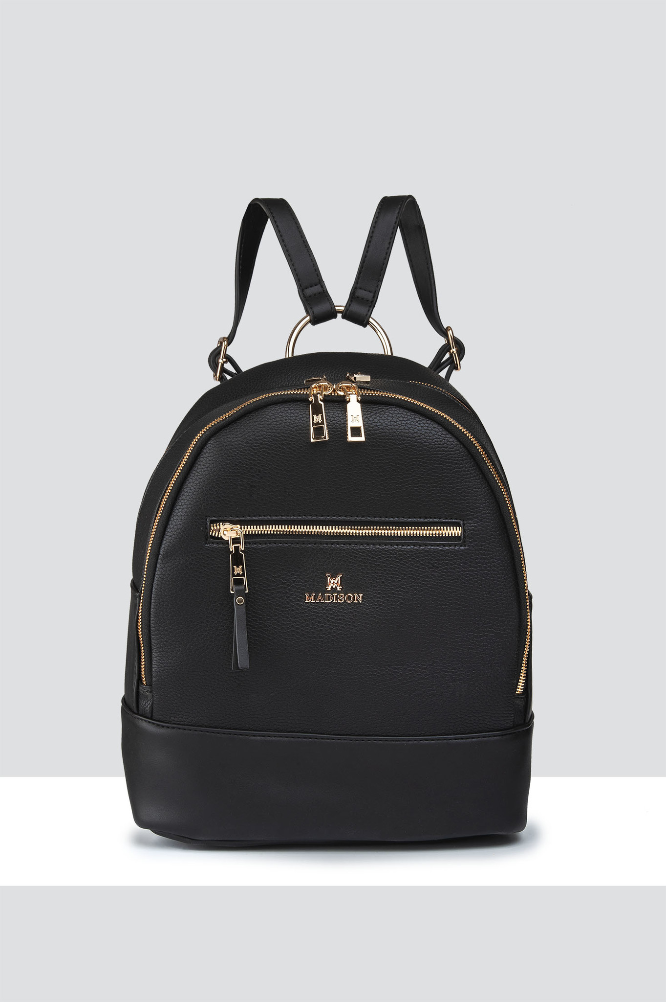 zip top backpack