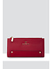 MADISON Lyla Double Zip Bi Fold Clutch Wallet - Red