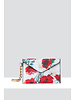 MADISON Amber Envelope Card Case Clip on - White Poppy