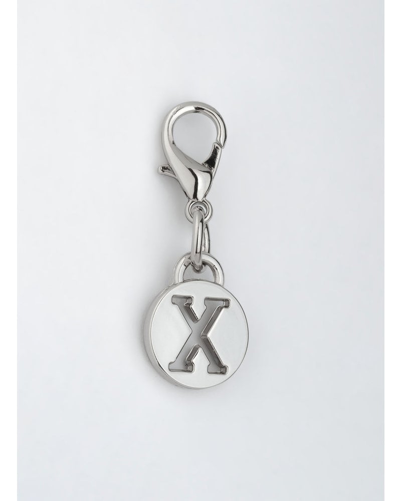 MADISON Letter Charm X - Silver