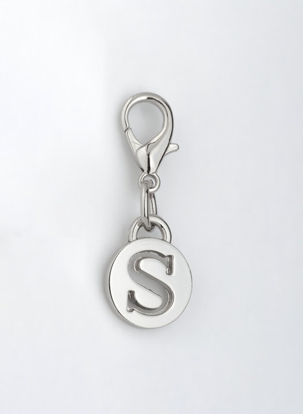 MADISON Letter Charm S - Silver