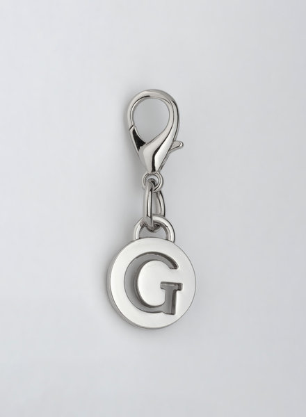 MADISON Letter Charm G - Silver