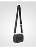 MADISON Monica Crossbody Camera Bag + Monogram Webbing Strap - Black Gunmetal