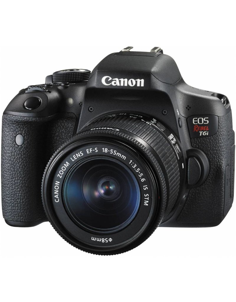Canon EOS Rebel T6i with EF-S 18-55mm IS STM