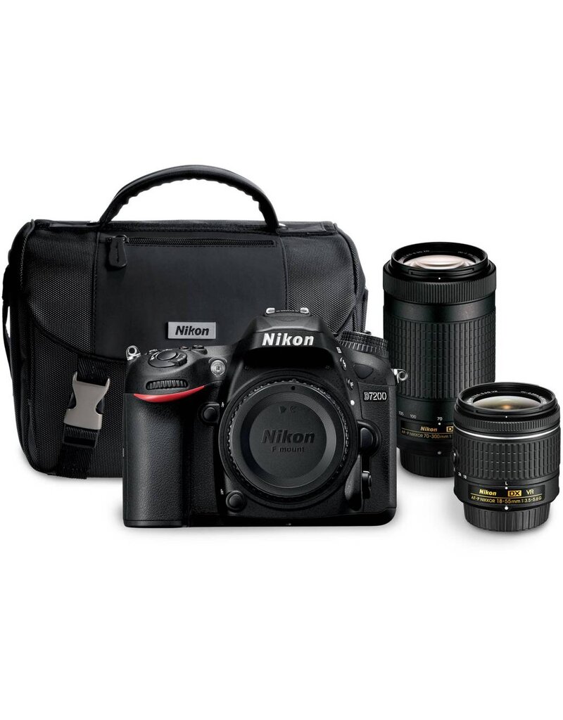 Nikon D7200 Dual Zoom Lens Kit