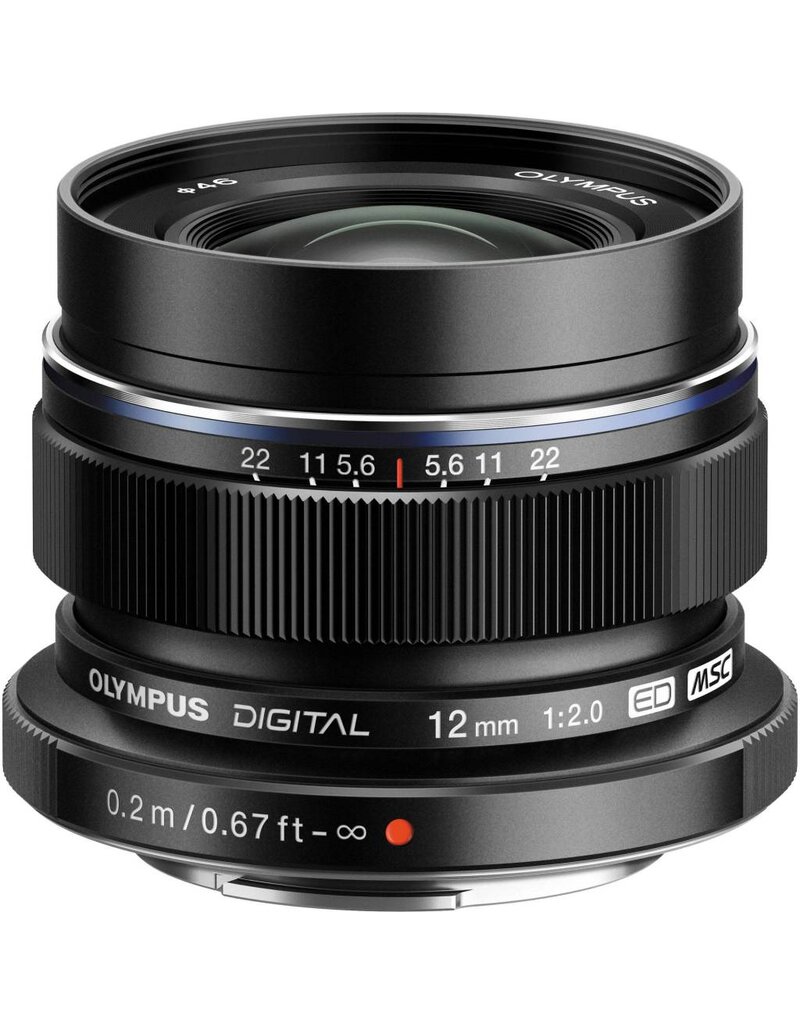 Olympus MFT 12mm F2.0 [Black]