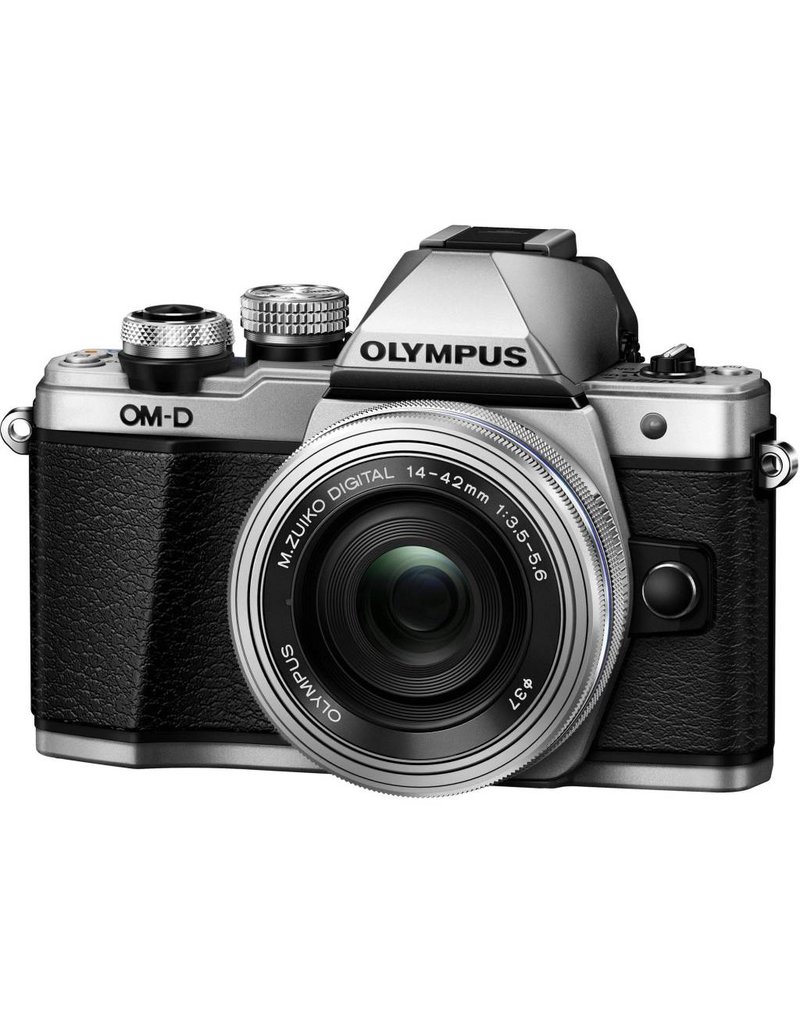 Olympus E-M10 Mark II with 14-42mm EZ Kit [Silver]