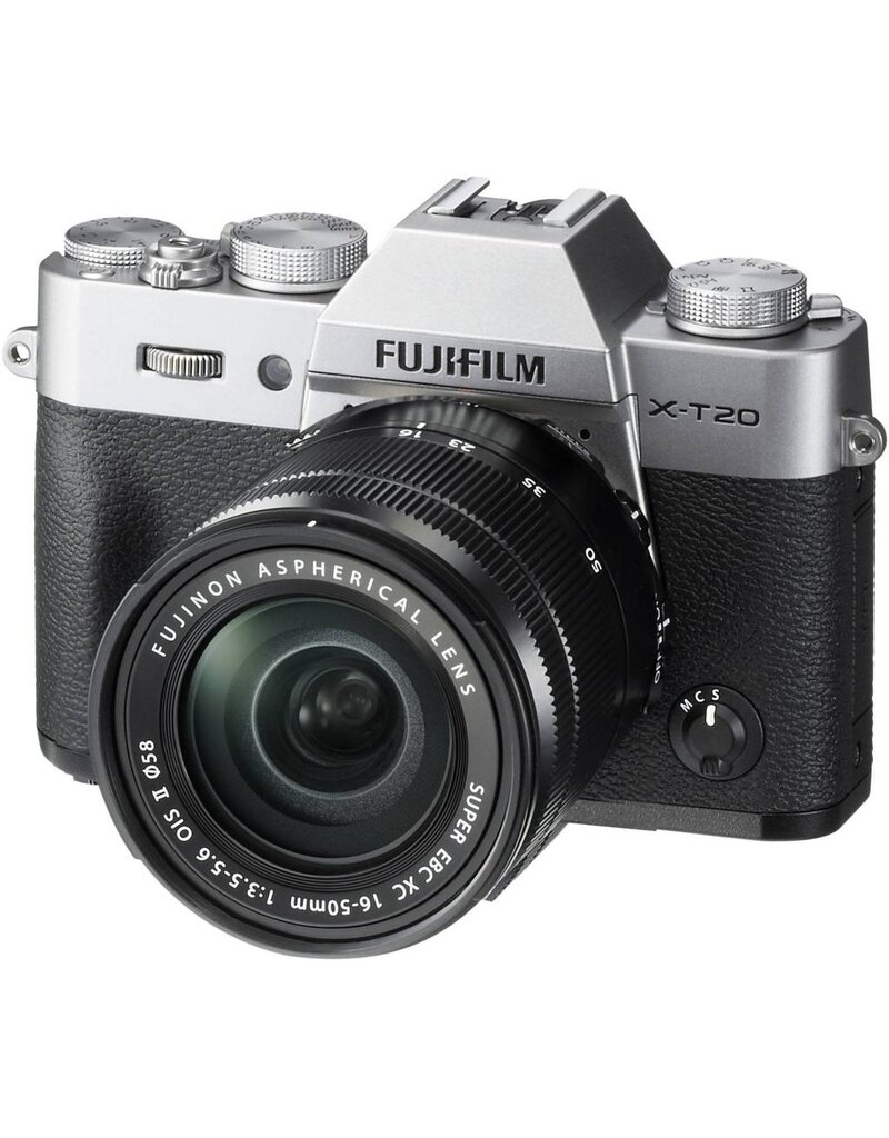 Fujifilm X-T20 with 16-50mm [Silver]