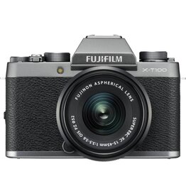 Fujifilm X-T100 with 15-45mm [Silver]