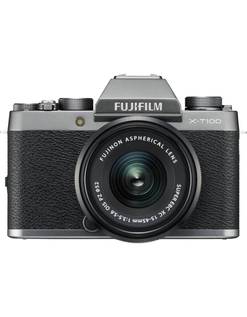 Fujifilm X-T100 with 15-45mm [Silver]