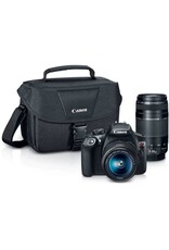Canon EOS Rebel T6 with 18-55mm and 75-300mm Double Zoom Kit